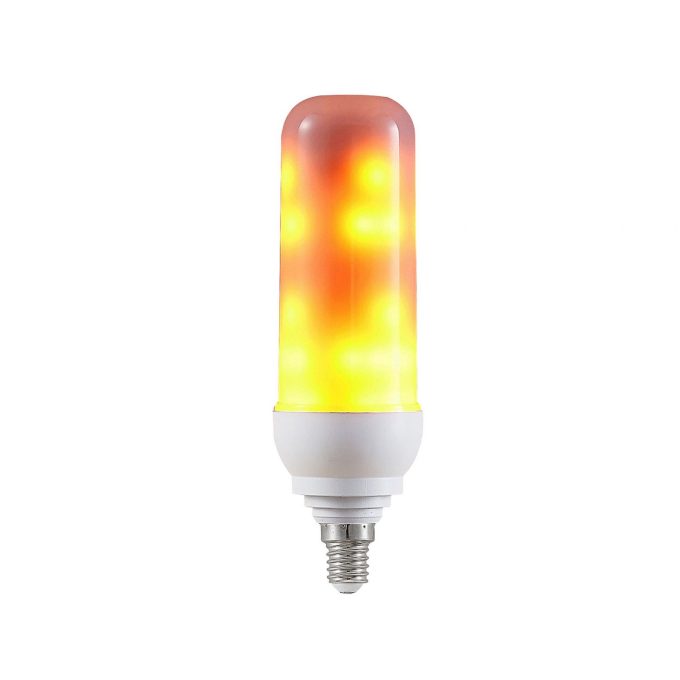 Flammande LED-lampa
