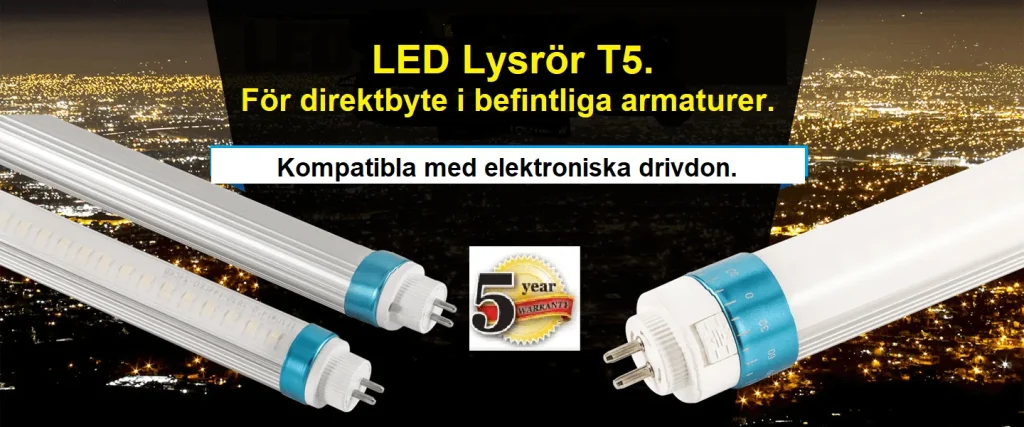 LED Lysrör Industri-LGT5-EVG