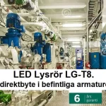 Marinbelysning LED Lysrör LGT8