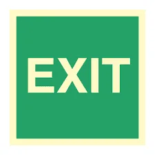 LED Lysrör Industri-LGT8-Exit